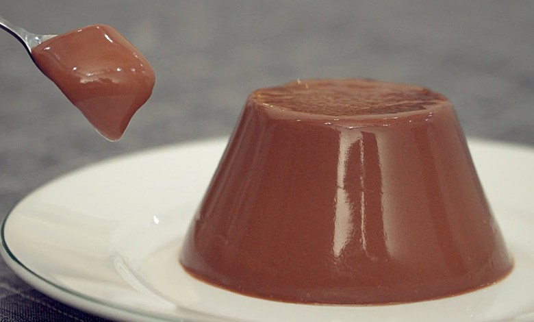 طريقة عمل بانا كوتا بالشوكولاتة