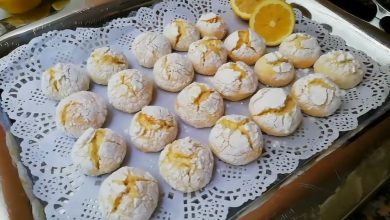 طريقة عمل حلوى بذوق الليمون المنعش
