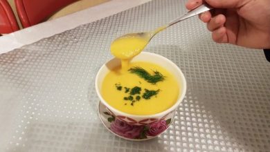 شوربة البطاطا الحلوة