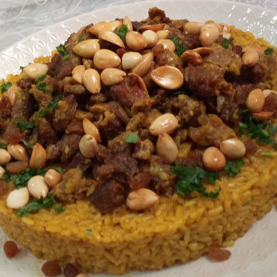 طريقة عمل رز باللحم والتوابل ولا ألذ