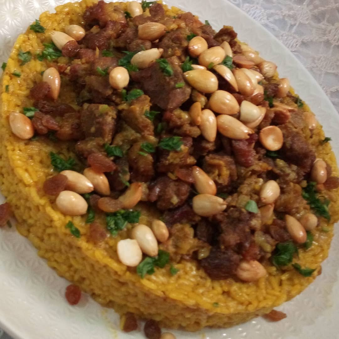 طريقة عمل رز باللحم والتوابل ولا ألذ