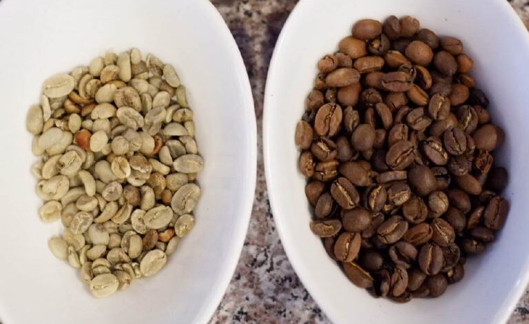 الفرق بين القهوة المغسولة والمجففة