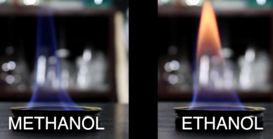 ما هو الفرق بين الإيثانول والميثانول
