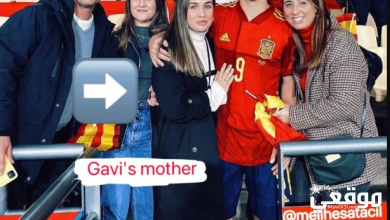 من هي والدة جافي لاعب برشلونة