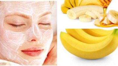 ماسك الموز والليمون لعلاج تصبغات الوجه وتصغير المسام