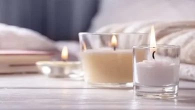 مخاطر الشموع المعطرة في البيت