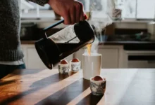 القهوة السوداء صباحا